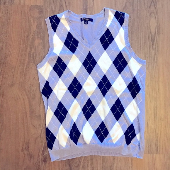 Brooks Brothers Argyle Sweater Vest 